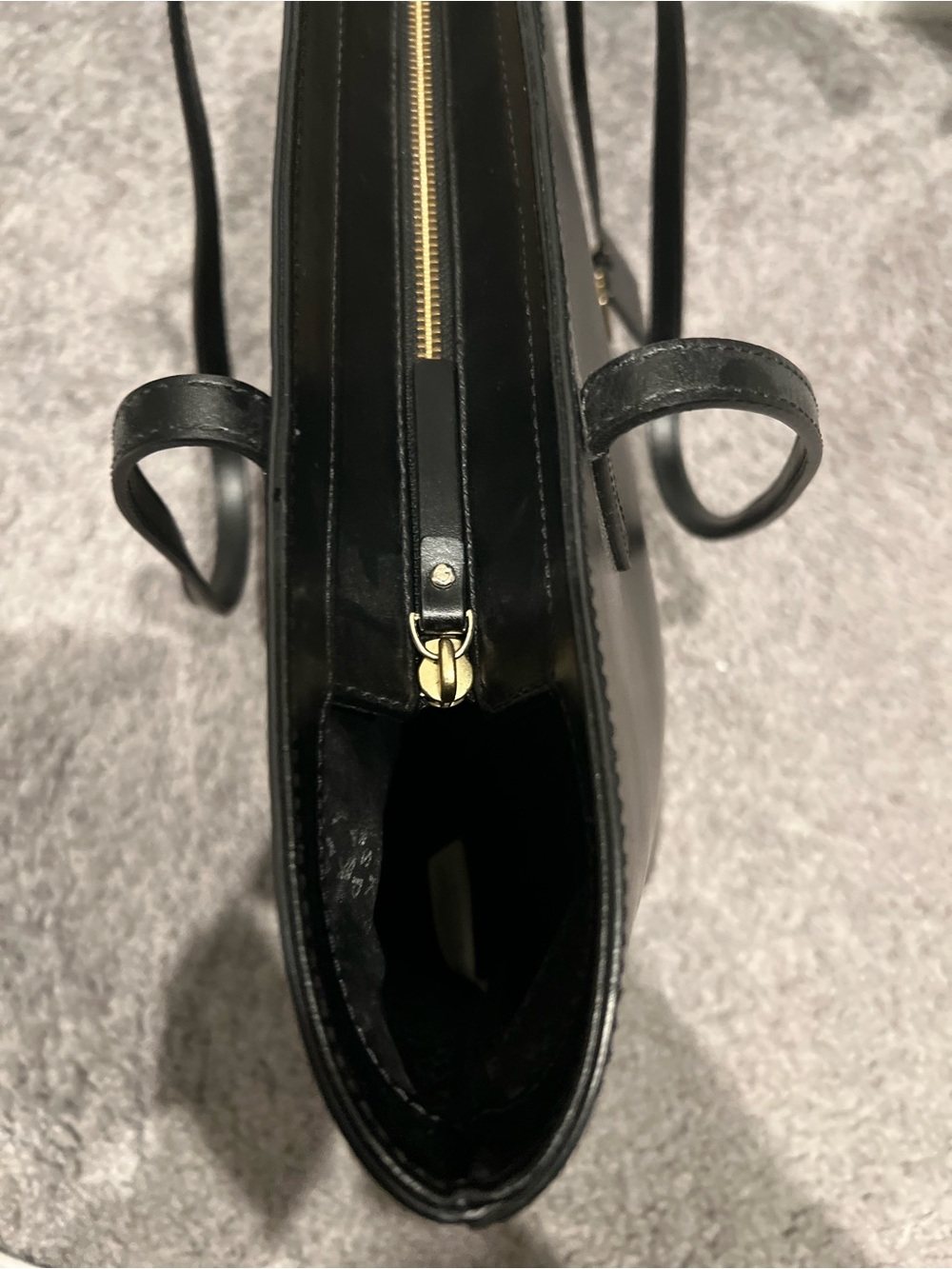 kate spade Black Leather Tote - Picture 10 of 12